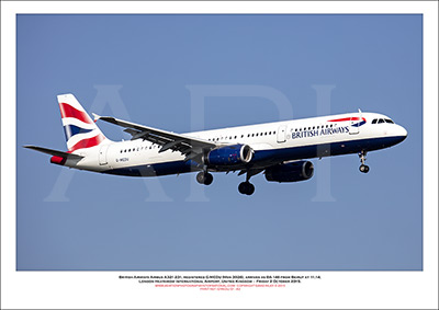 G-MEDU - British Airways Airbus A321-231 (Msn 3926 ) - 01