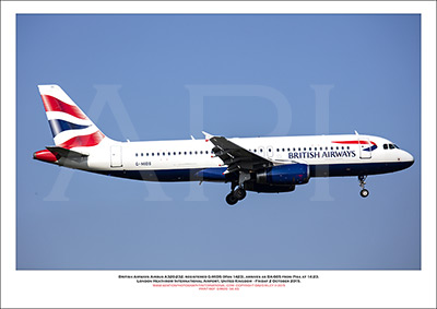 G-MIDS - British Airways Airbus A320-232 (Msn 1424) - 06