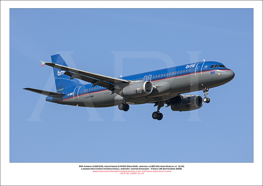 G-MIDZ - BMI Airbus A320-232 (Msn 934) - 02