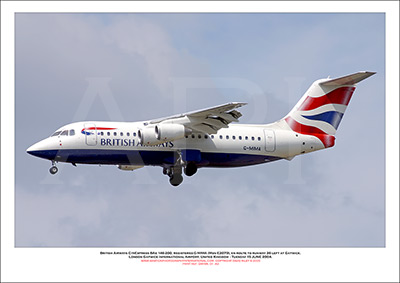G-MIMA - British Airways CitiExpress BAe 146-200  (Msn E2079) - 01