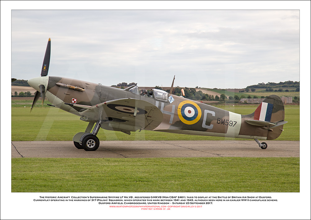 G-MKVB - Supermarine Spitfire LF Mk.VB (Msn CBAF.2461) - 01