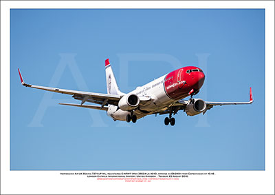 G-NRWY - Norwegian Air UK Boeing 737-8JP WL (Msn 39024 Ln 4610) - 01