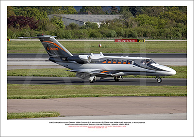 G-OODM - Air Charter Scotland Cessna 525A Citation CJ2 (Msn 525A-0190- 01