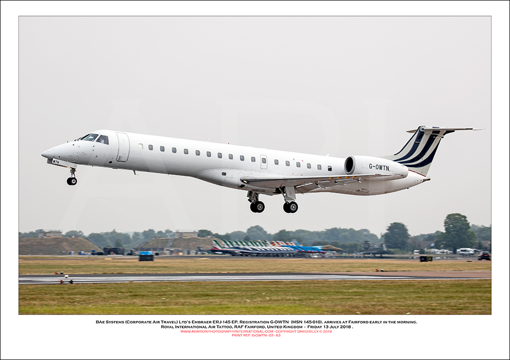 G-OWTN - BAe Systems  Embraer ERJ-145 EP, (Msn145-010) - 02