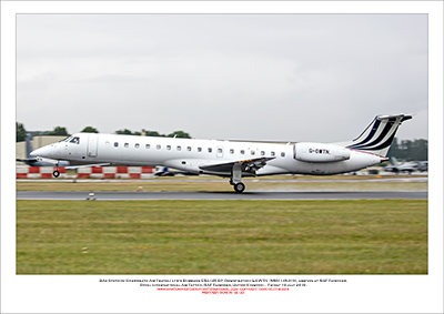 G-OWTN BAe Systems (Corporate Air Travel) Ltd�s Embraer ERJ-145 EP (Msn145-010) - 03