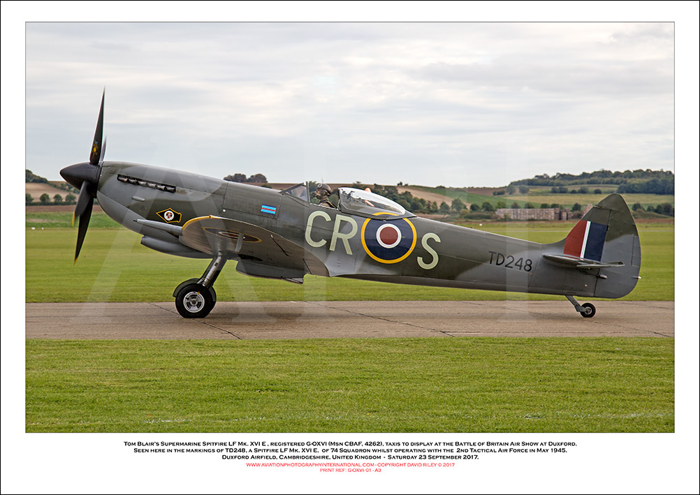 G-OXVI - Supermarine Spitfire LF Mk. XVI E (Msn CBAF.4262) - 01