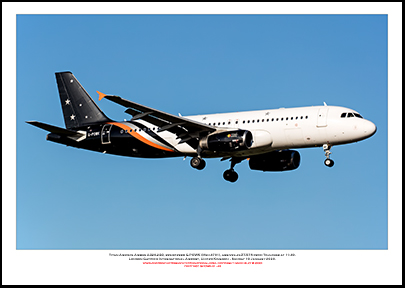 G-POWK - Titan Airways Airbus A320-233 (Msn 4701) - 01