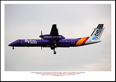 G-PRPD - Flybe Bombardier DHC8-402Q  (Msn 4332) - 01