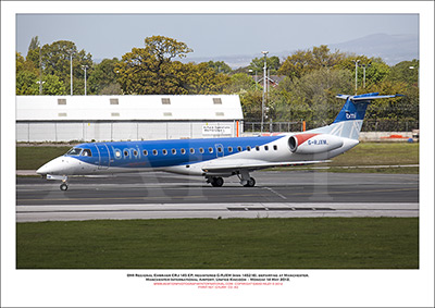 G-RJXM - BMI Regional Embraer ERJ-145E EP (Msn 145216) - 03