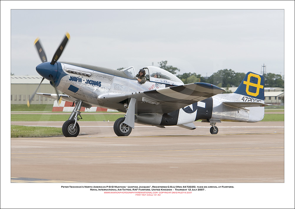 G-SIJJ -  Peter Teichman�s North American P-51D Mustang 