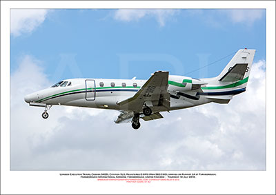 G-SIRS - London Executive Travel Cessna 560XL Citation XLS (Msn 560-5185)- 01