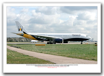 G-SMAN - Monarch Airlines Airbus A300B4-605R  (Msn 261) - 01