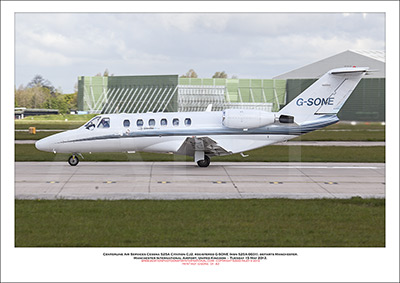 G-SONE - Centerline Air Services Cessna 525A Citation CJ2  (Msn 525A-0031) - 01