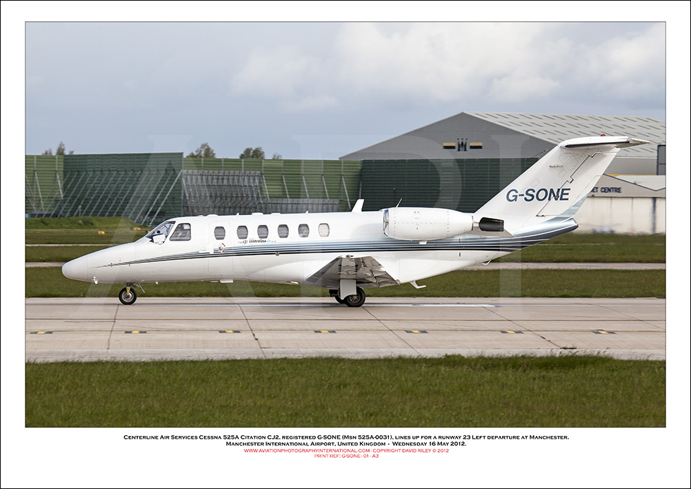 G-SONE - Centerline Air Services Cessna 525A Citation CJ2  (Msn 525A-0031) - 02
