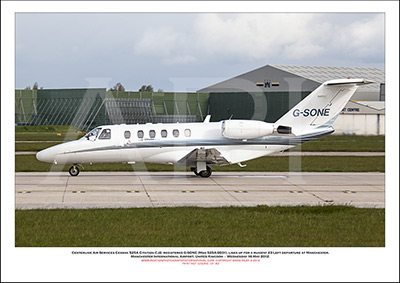 G-SONE - Centerline Air Services Cessna 525A Citation CJ2  (Msn 525A-0031) - 02