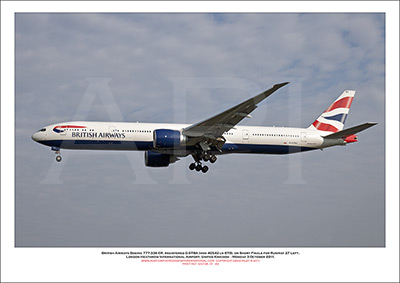  G-STBA  - British Airways Boeing 777-336 ER (Msn 40542 ln 879) - 01