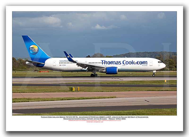G-TCCB - Thomas Cook Airlines Boeing 767-31K ER WL (Msn 28865 Ln 657) - 02