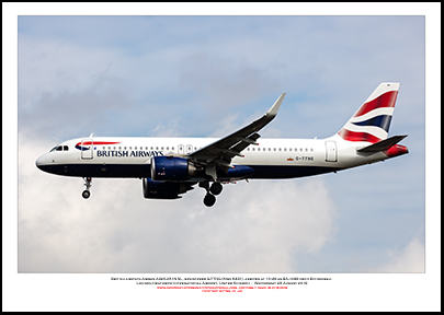 G-TTNG - British Airways Airbus A320-251N SL (Msn 8431 ) - 01