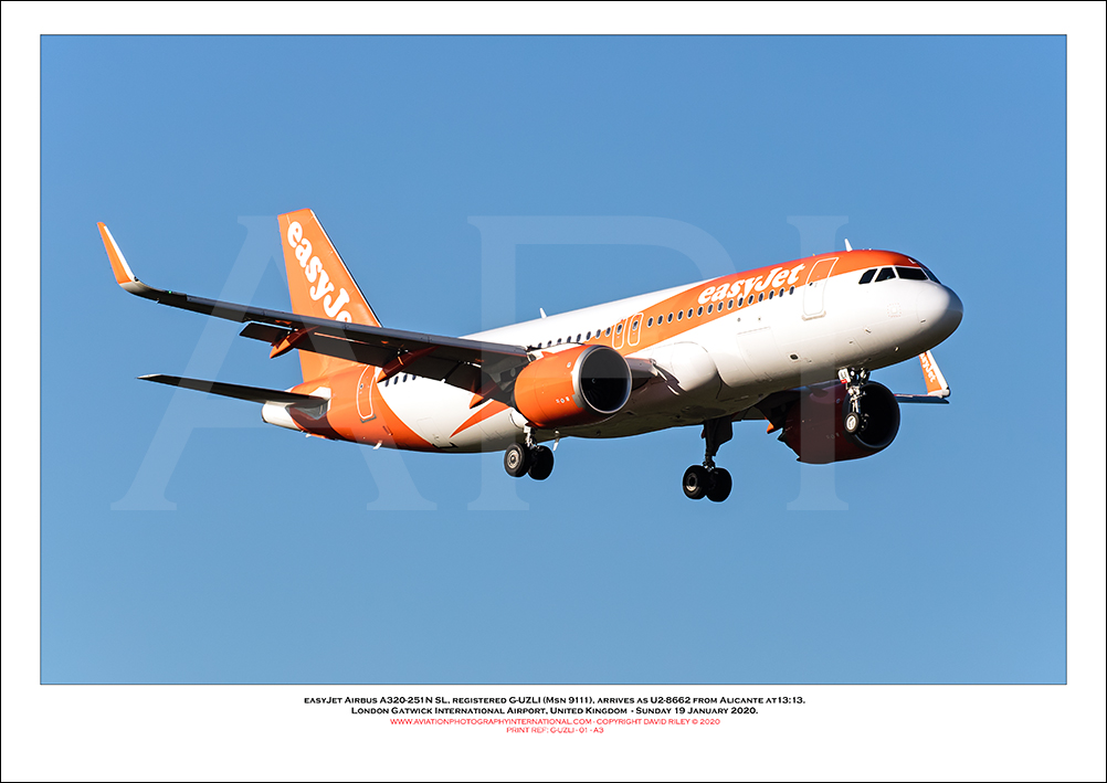 G-UZLI -  A320-251N SL (Msn 9111) - 01