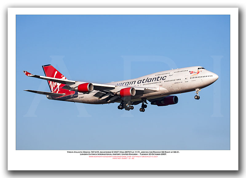 G-VAST - Virgin Atlantic Airways Boeing 747-41R  (Msn 28757 Ln 1117) - 03
