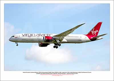 G-VBZZ - Virgin Atlantic Airways Boeing 787-9 (Msn 37976 ln 401) - 01