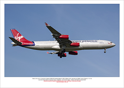 G-VELD - Virgin Atlantic Airways Airbus A340-313 (Msn 214) - 02