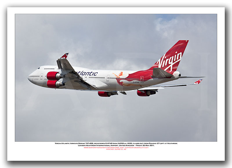 G-VFAB - Virgin Atlantic Airways Boeing 747-4Q8  (Msn 324958 ln 1028) - 01