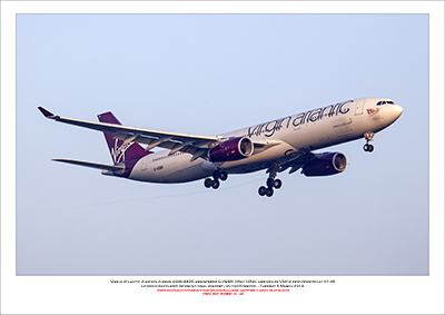 G-VGBR - Virgin Atlantic Airways Airbus A330-343X, (Msn 1325) - 01