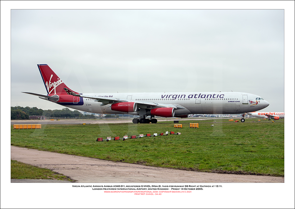 G-VHOL - Virgin Atlantic Airways Airbus A340-311 (Msn 2) - 04