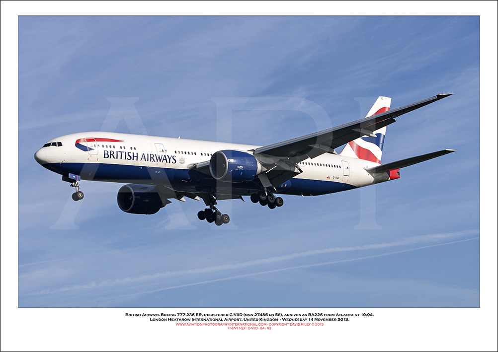 G-VIID - British Airways Boeing 777-236 ER (Msn 27486 ln 56) - 04