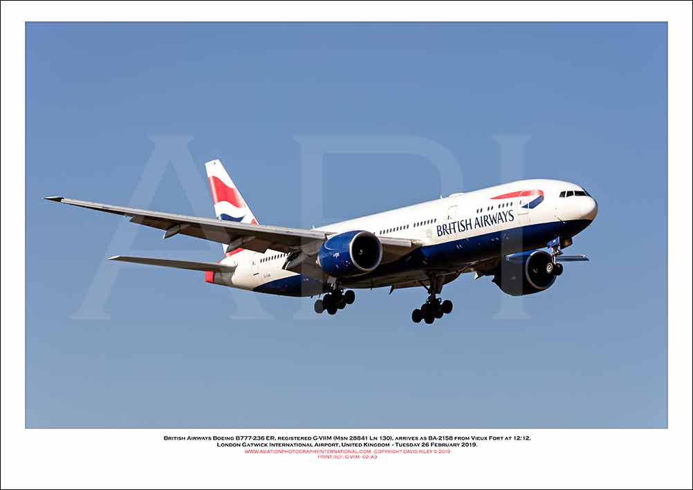 G-VIIM - British Airways Boeing 777-236 ER (Msn 28841 ln 130) - 02