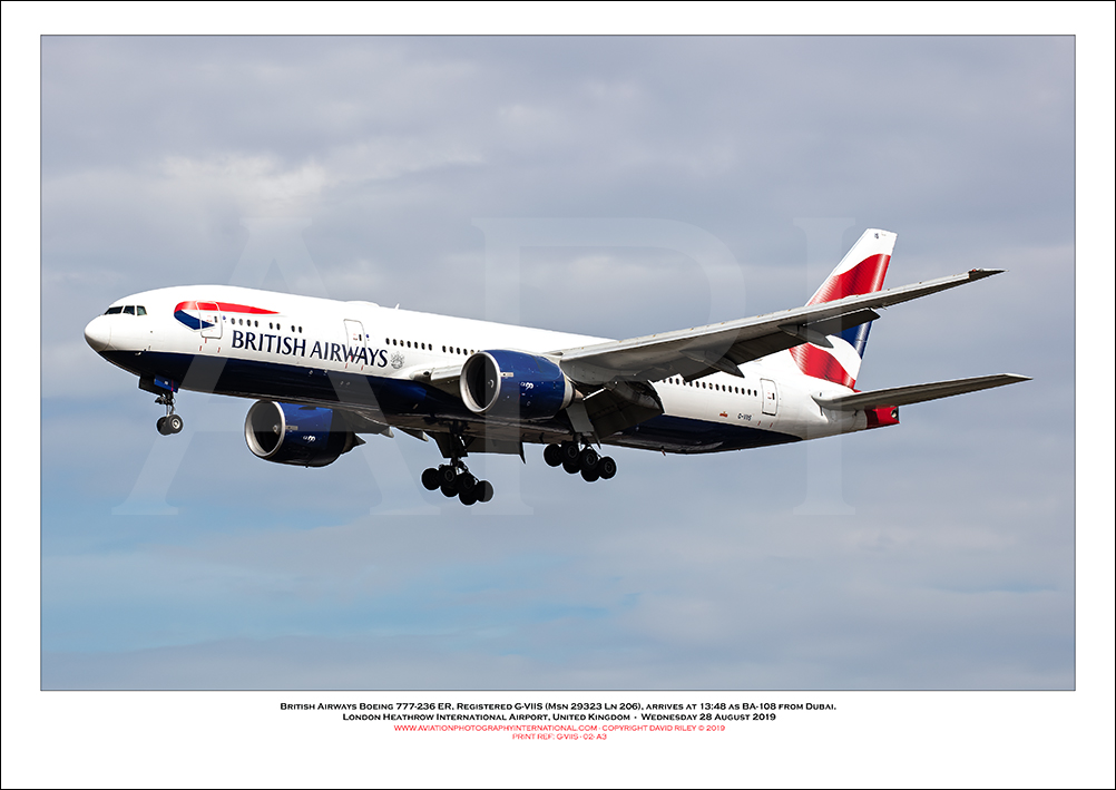G-VIIS - British Airways Boeing 777-236 ER (Msn 29323 ln 206) - 02