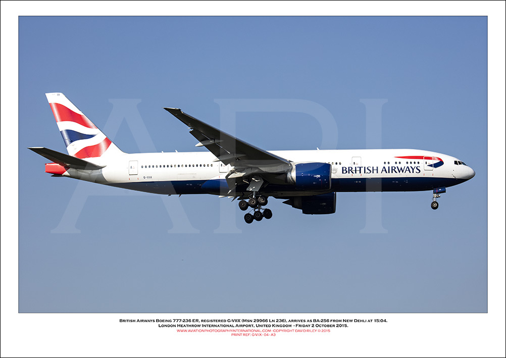 G-VIIX - British Airways Boeing 777-236 ER (Msn 29966 ln 235) - 04