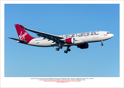 G-VMNK - Virgin Atlantic Airways Airbus A330-223, (Msn 403) - 01