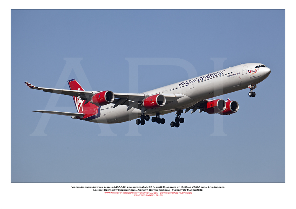 G-VNAP - Virgin Atlantic Airways Airbus A340-642, (Msn 622) - 02