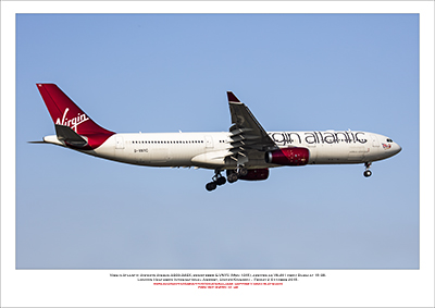 G-VNYC - Virgin Atlantic Airways Airbus A330-343X, (Msn 1315) - 01