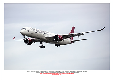 G-VPRD - Virgin Atlantic Airways Airbus A350-1041 (Msn 319) - 01