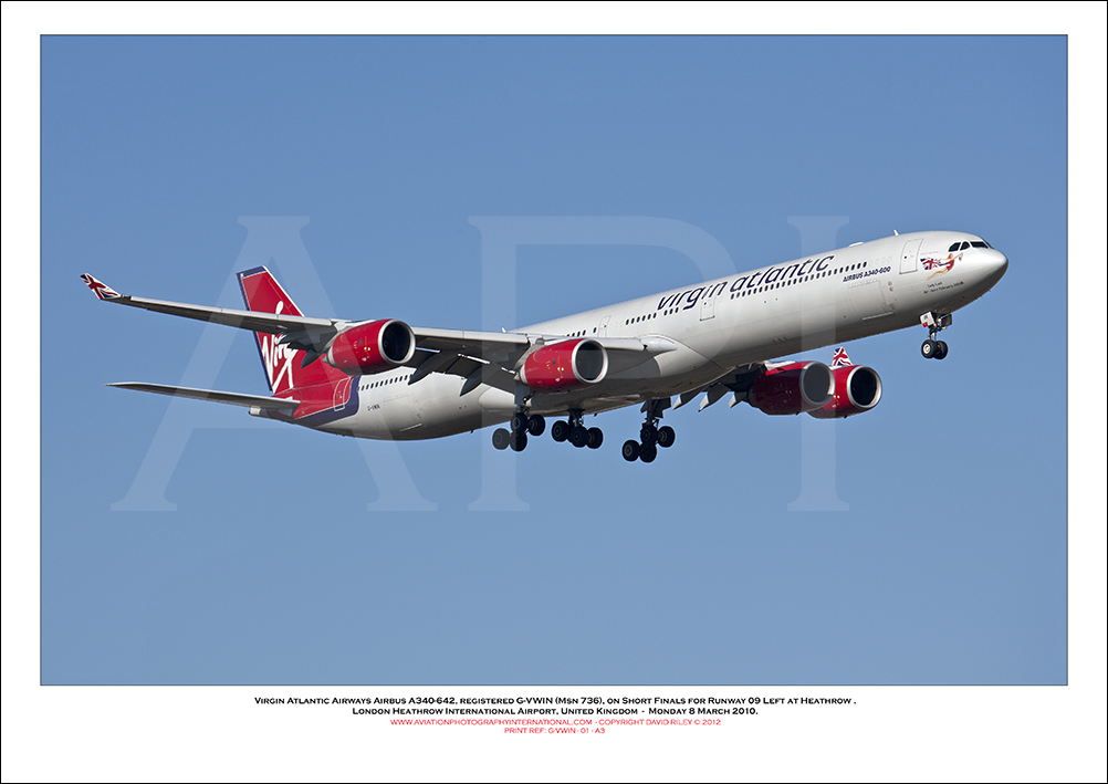 G-VWIN - Virgin Atlantic Airways Airbus A340-642, (Msn 736) - 01
