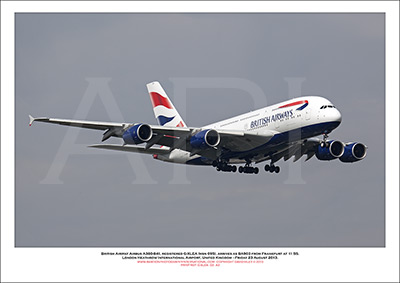 G-XLEA - British Airways Airbus A380-841 (Msn 095 ) - 02