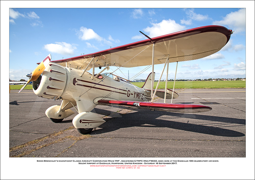 G-YMFC - Simon Brenchley�s Classic Aircraft Corporation Waco YMF ( F5033) - 01
