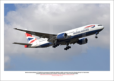 G-YMMB - British Airways Boeing 777-236 ER (Msn 30303 ln 265) - 02