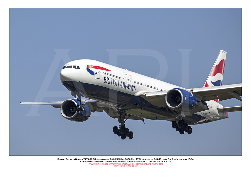 G-YMME - British Airways Boeing 777-236 ER (Msn 30306 ln 275) - 02