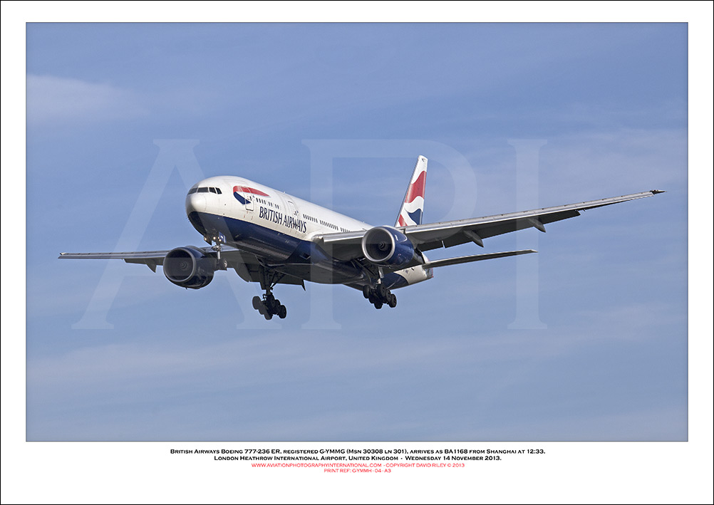 G-YMMG - British Airways Boeing 777-236 ER (Msn 30308 ln 301) - 04