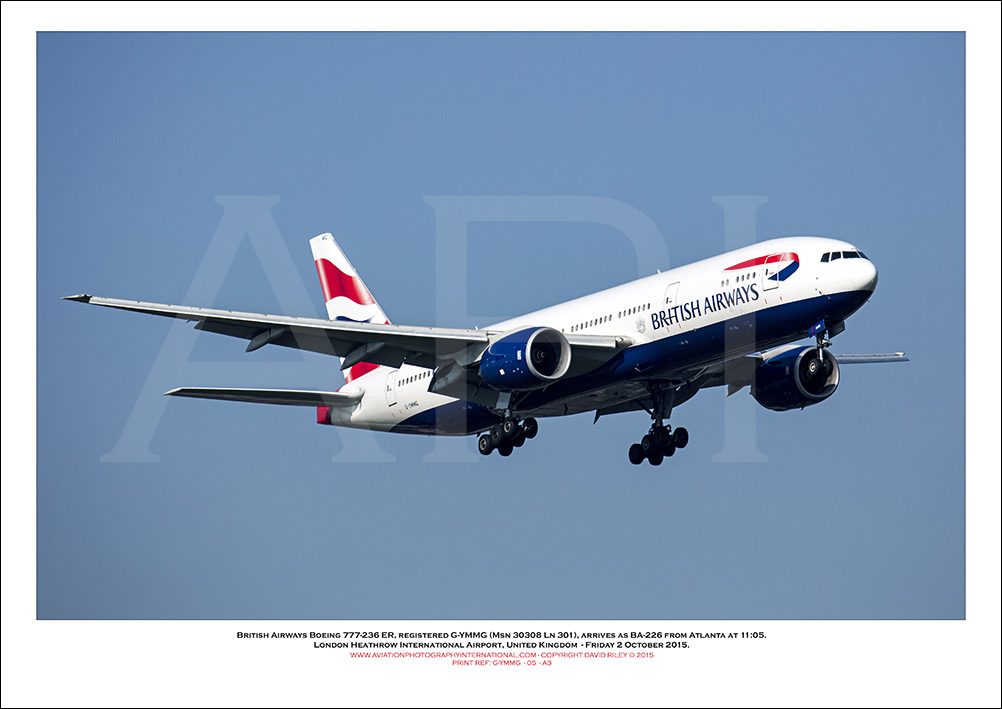 G-YMMG - British Airways Boeing 777-236 ER (Msn 30308 ln 301) - 05