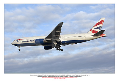 G-YMMH - British Airways Boeing 777-236 ER (Msn 30309 ln 303) - 02