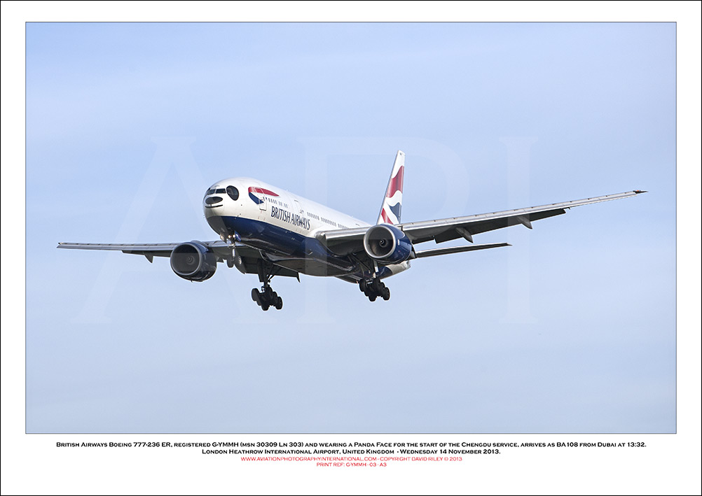 G-YMMH - British Airways Boeing 777-236 ER (Msn 30309 ln 303) - 03