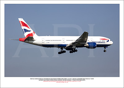 G-YMMJ - British Airways Boeing 777-236 ER (Msn 30311 ln 311) - 03