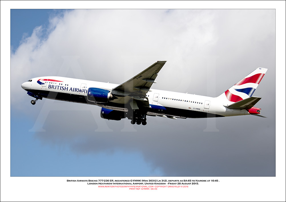 G-YMMK - British Airways Boeing 777-236 ER (Msn 30312 ln 312) - 04