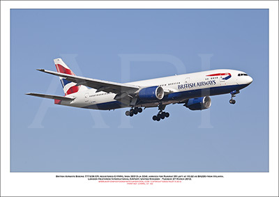 G-YMML - British Airways Boeing 777-236 ER (Msn 30313 ln 334) - 01