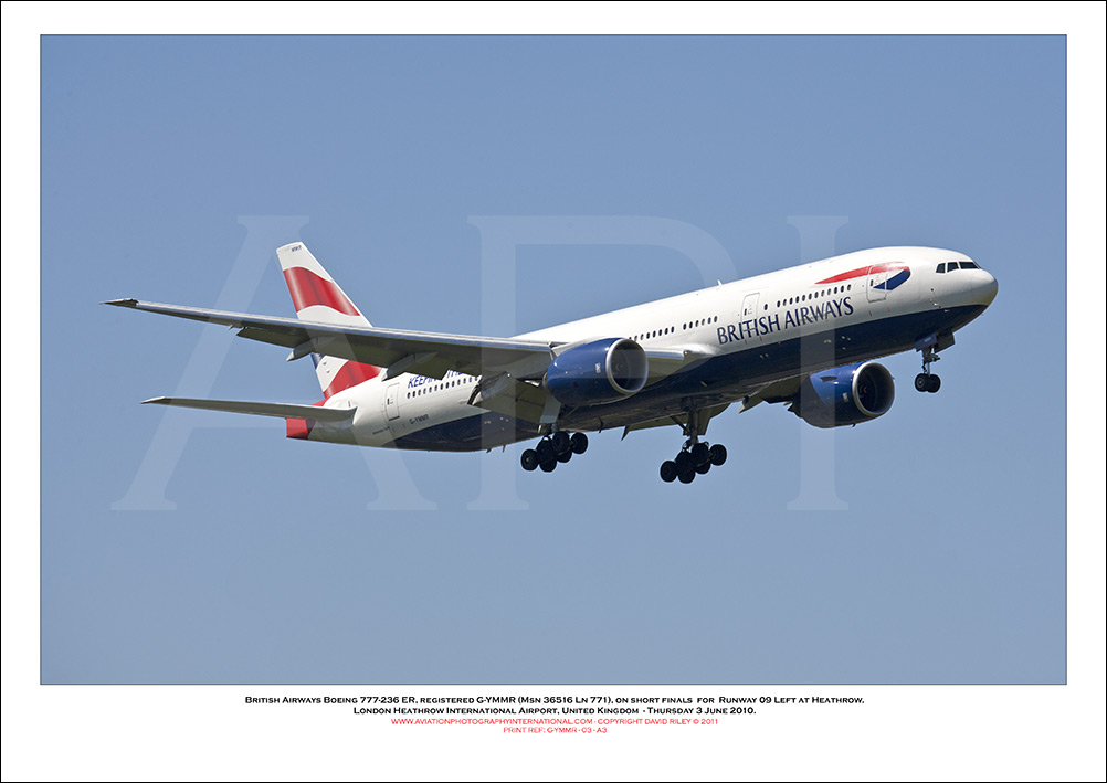 G-YMMR - British Airways Boeing 777-236 ER (Msn 36516 ln 771) - 03
